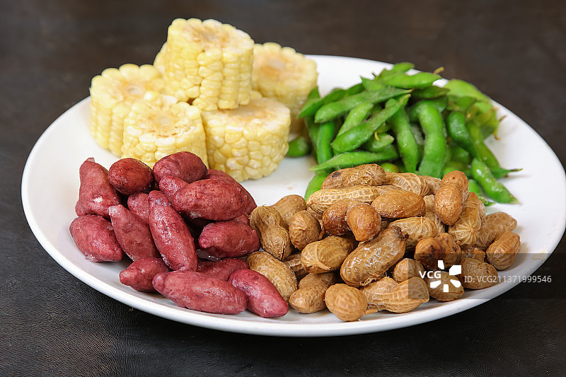 中餐美食-粗粮拼盘图片素材