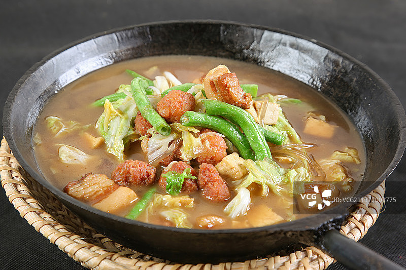 中餐美食-大锅菜图片素材