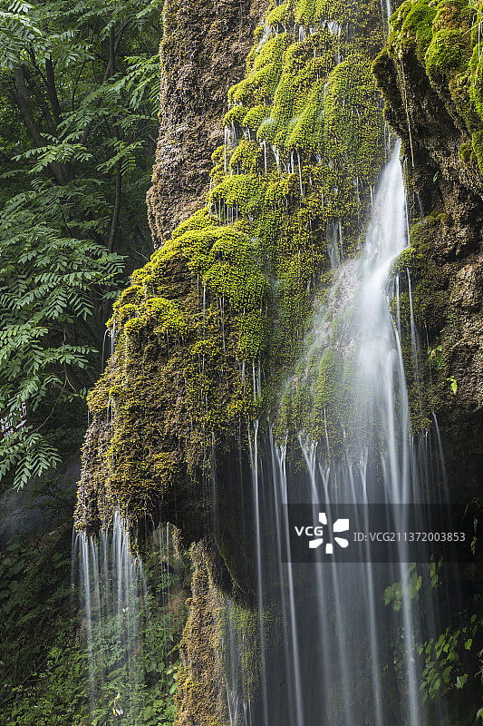 水帘仙宫——河南   洛阳市   栾川县   潭头镇  重渡村图片素材