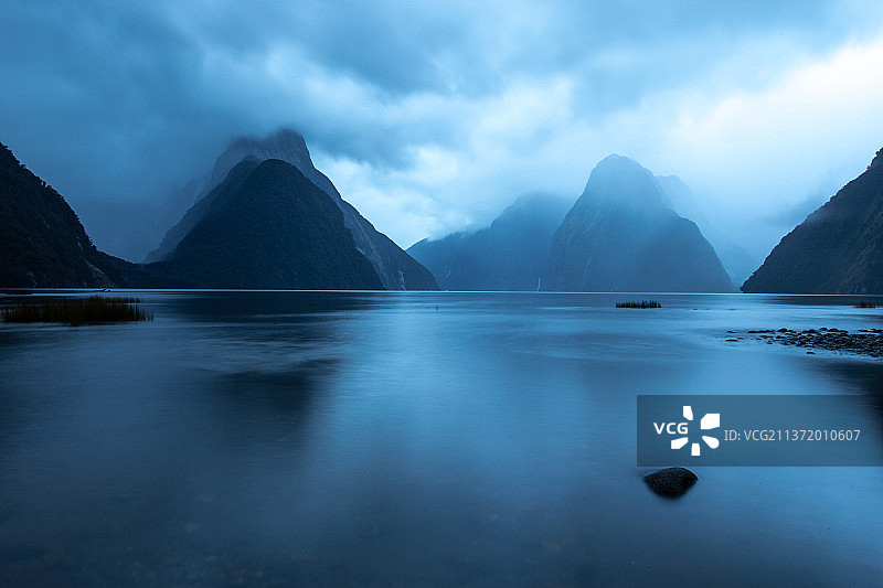 米佛峡湾风光图片素材