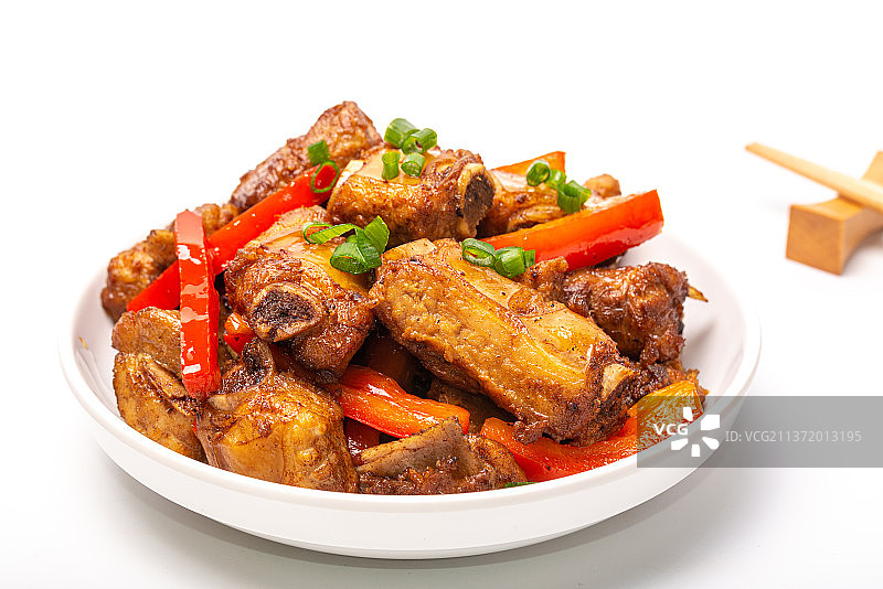 湘菜-红烧排骨图片素材