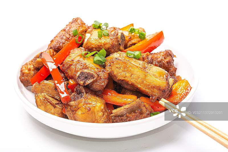 湘菜-红烧排骨图片素材