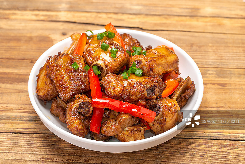 湘菜-红烧排骨图片素材