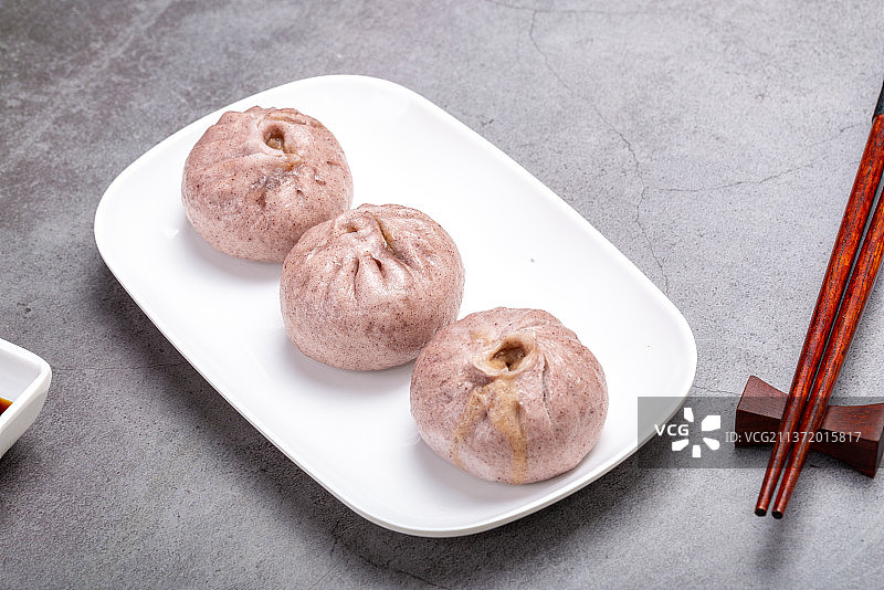杂粮小笼包图片素材