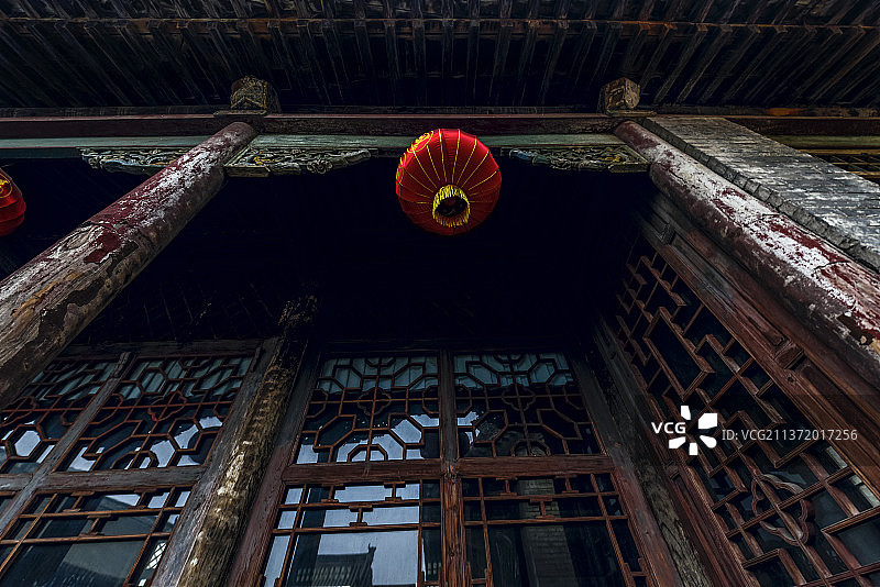 古建筑河南马氏庄园图片素材