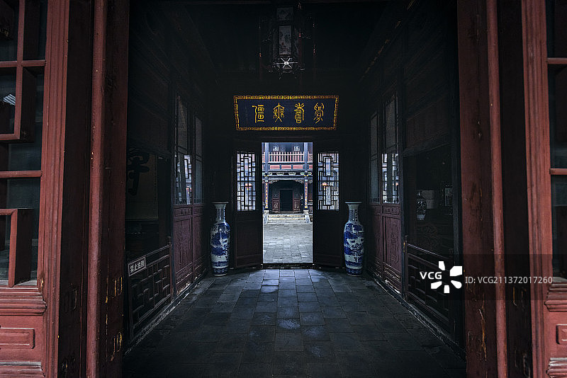 古建筑河南马氏庄园图片素材