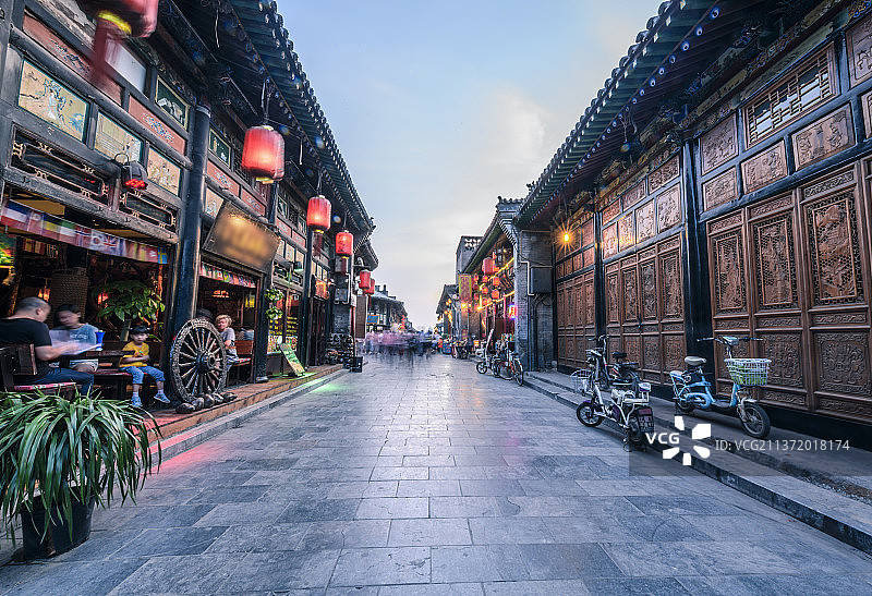 山西平遥古城图片素材