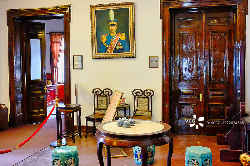 天津梁启超故居饮冰室图片素材