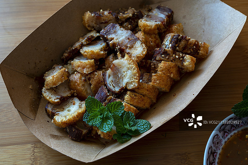 脆皮五花肉图片素材