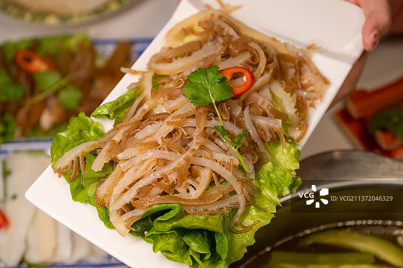 潮汕火锅食材图片素材