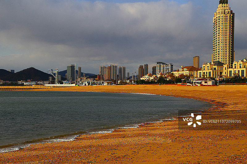 大连星海湾图片素材