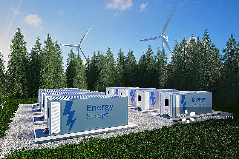 能源，电力，新能源，光伏，储能，风力发电图片素材