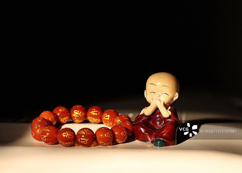 小和尚念经图片素材