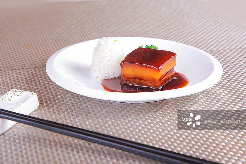 中餐美食-东坡肉图片素材