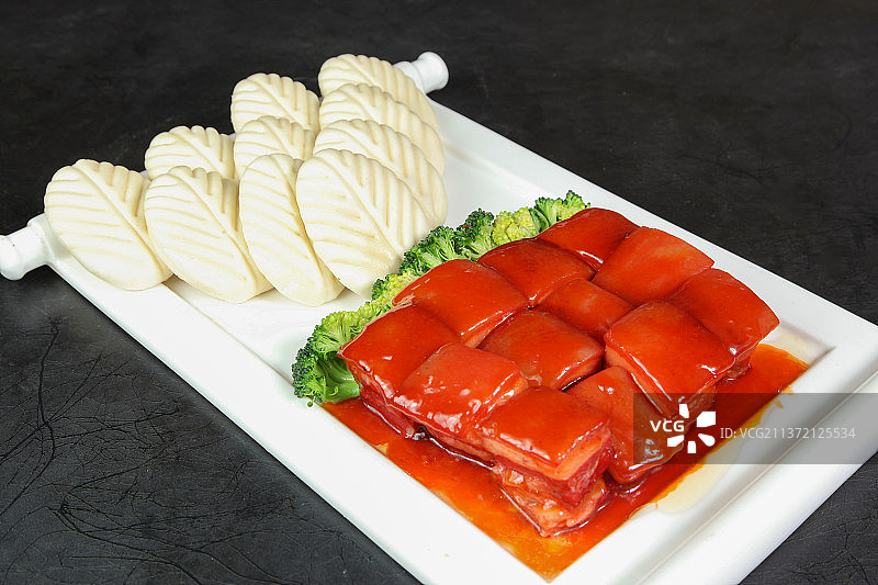 中餐美食-东坡肉图片素材