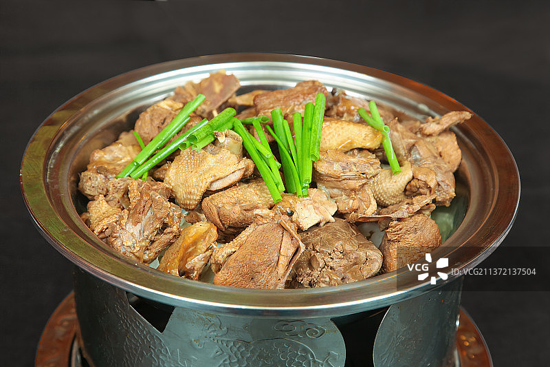中餐美食-东北炖大鹅图片素材