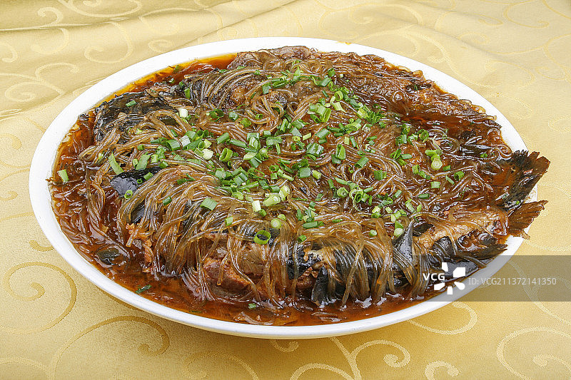 中餐美食-炖杂鱼图片素材