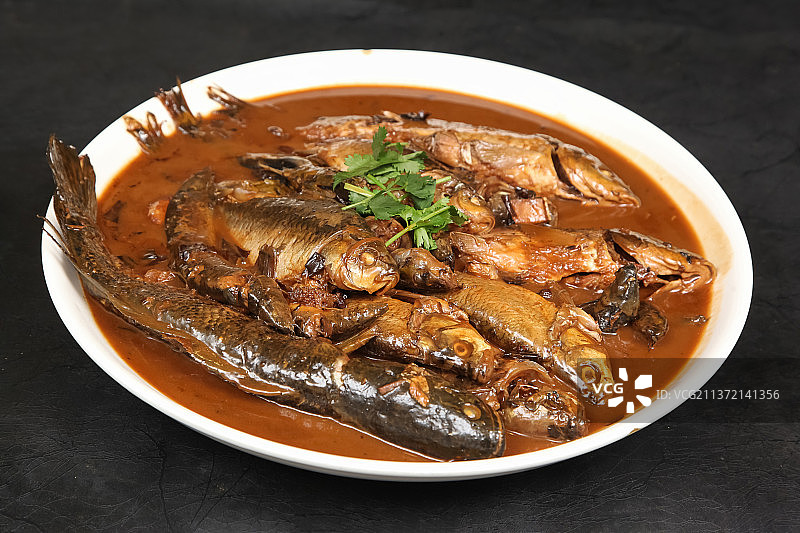 中餐美食-炖杂鱼图片素材