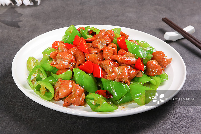 中餐美食-风味烧肥肠图片素材