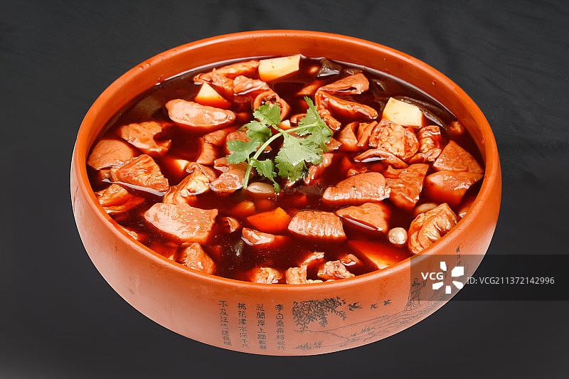 中餐美食-唐肥肠图片素材