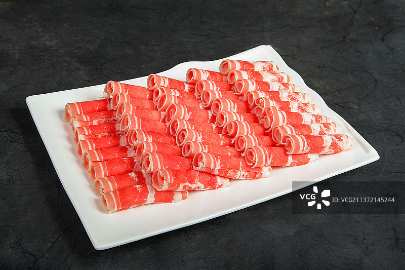 中餐美食-肥牛卷图片素材