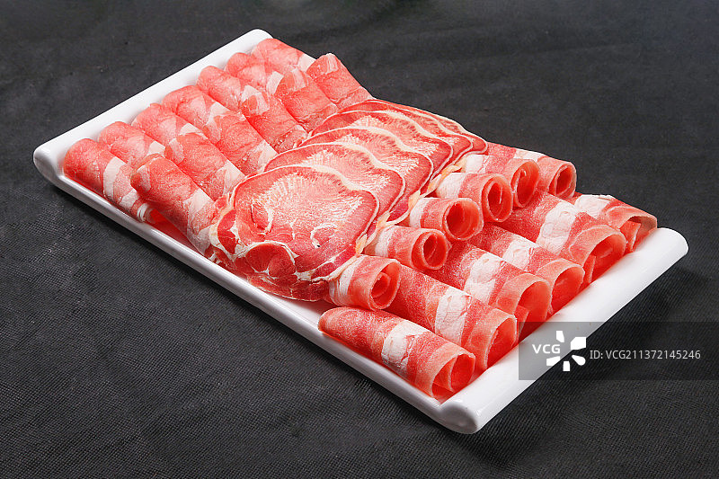 中餐美食-肥牛卷图片素材