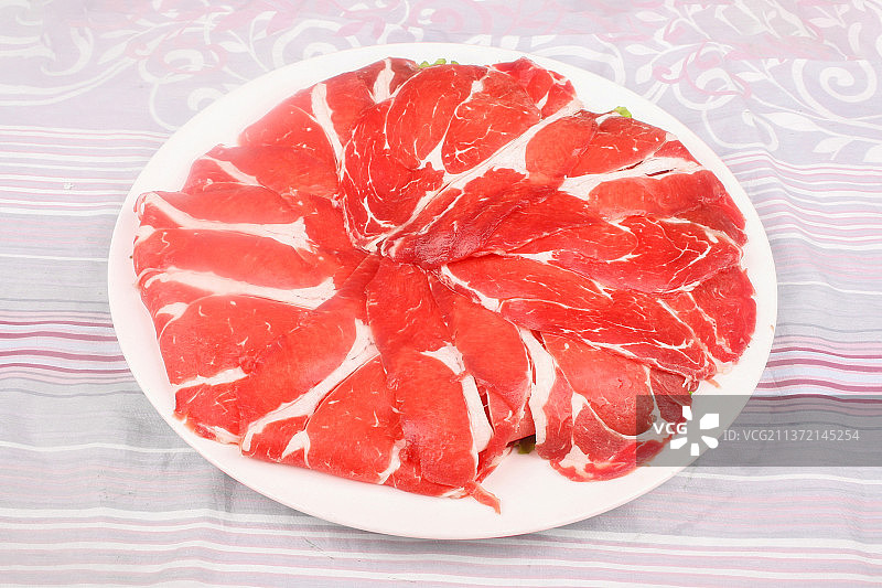 中餐美食-肥牛卷图片素材