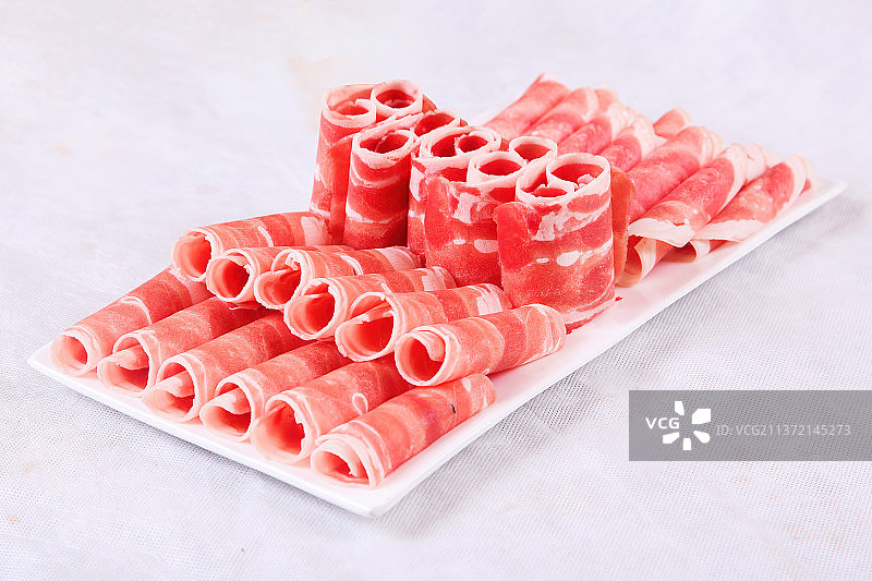 中餐美食-肥牛卷图片素材