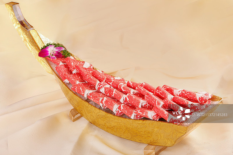 中餐美食-肥牛卷图片素材