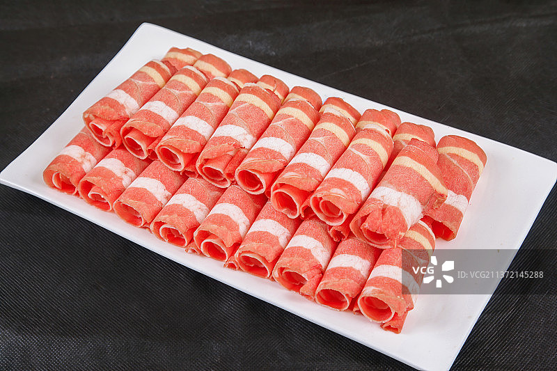 中餐美食-肥牛卷图片素材