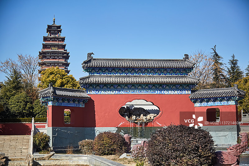 微山湖微子文化园图片素材