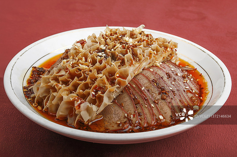 中餐美食-夫妻肺片图片素材