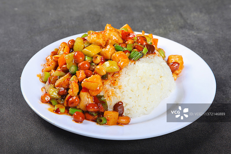 中餐美食-盖浇饭图片素材