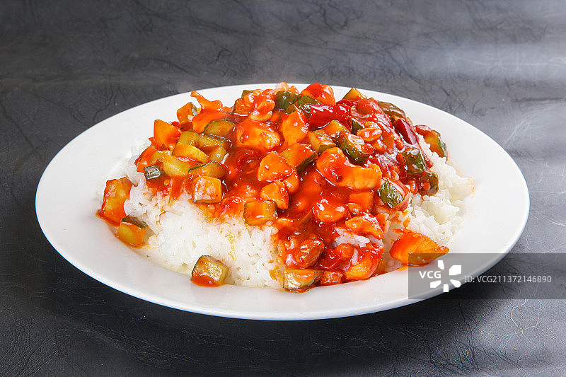 中餐美食-盖浇饭图片素材