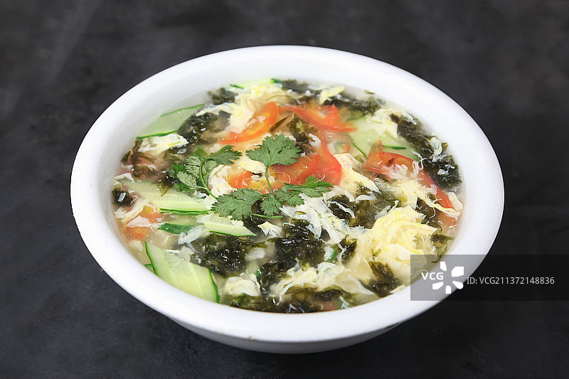 中餐美食-鸡蛋汤图片素材