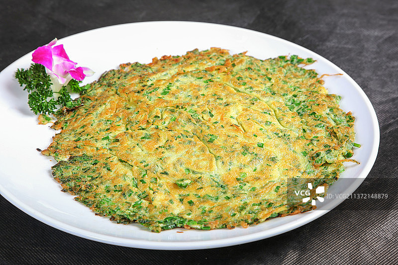 中餐美食-煎鸡蛋饼图片素材