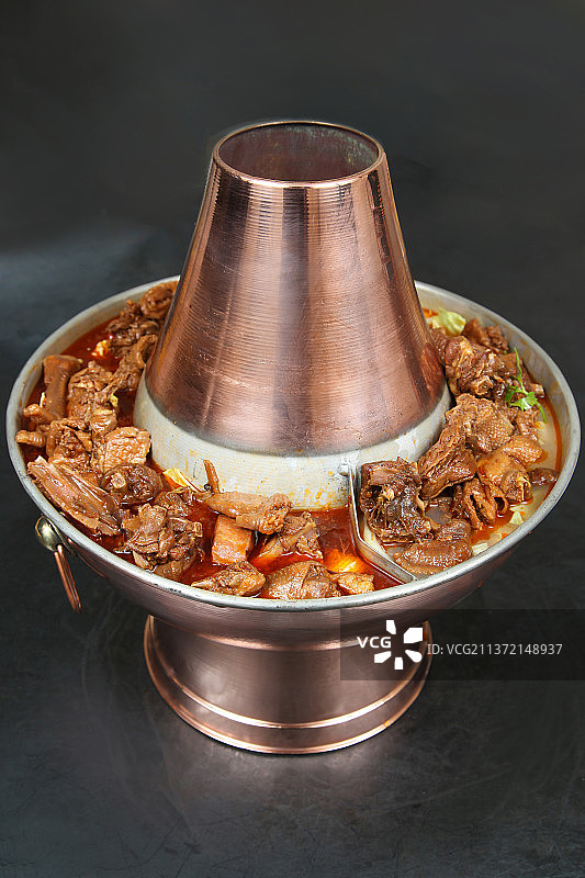 中餐美食-火锅鸡图片素材