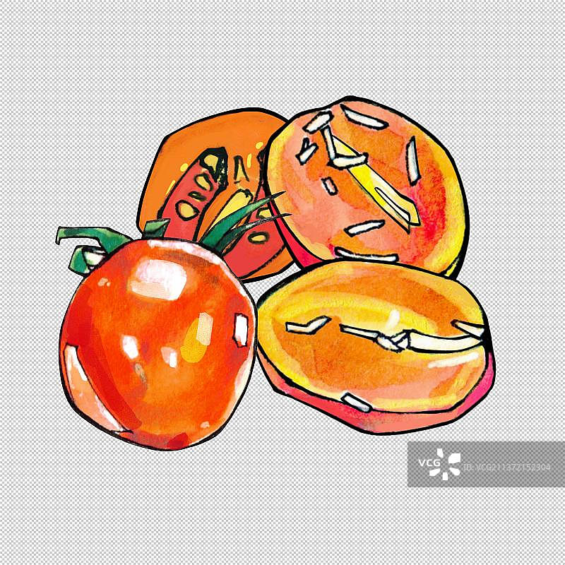 圣女果 番茄 西红柿 新鲜水果多汁维生素营养均衡图片素材