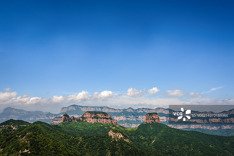 太行山嶂石岩地貌图片素材
