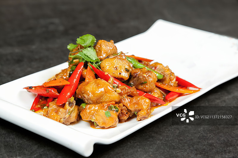 中餐美食-黄焖鸡图片素材