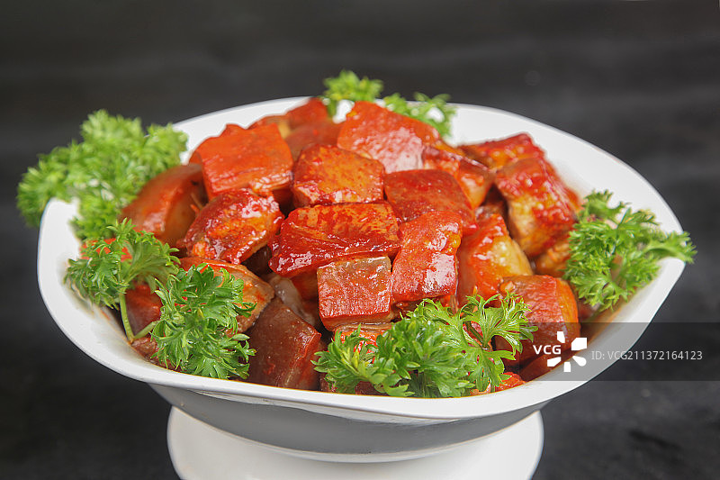 中餐美食-红烧肉图片素材