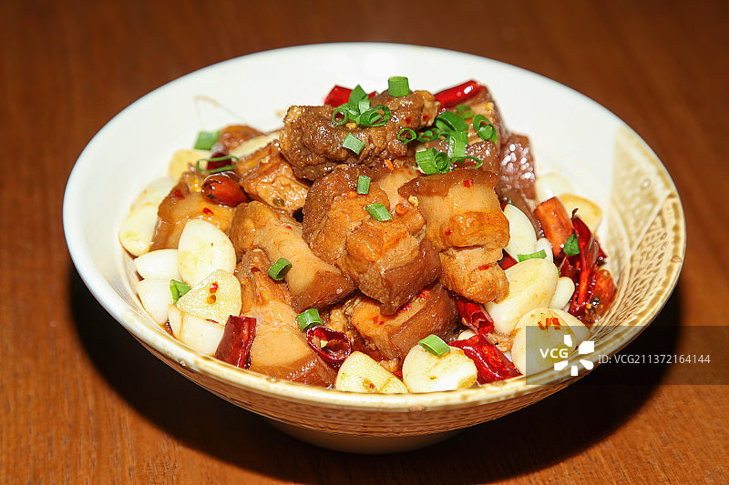 中餐美食-红烧肉图片素材