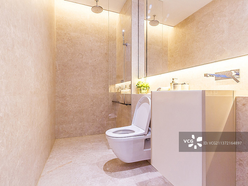 不同风格的室内装修设计-卫生间图片素材