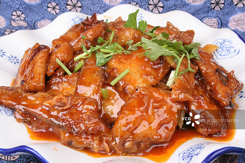 中餐美食-红烧带鱼图片素材