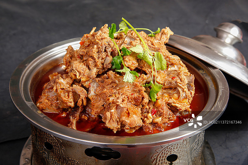 中餐美食-红焖羊蝎子图片素材