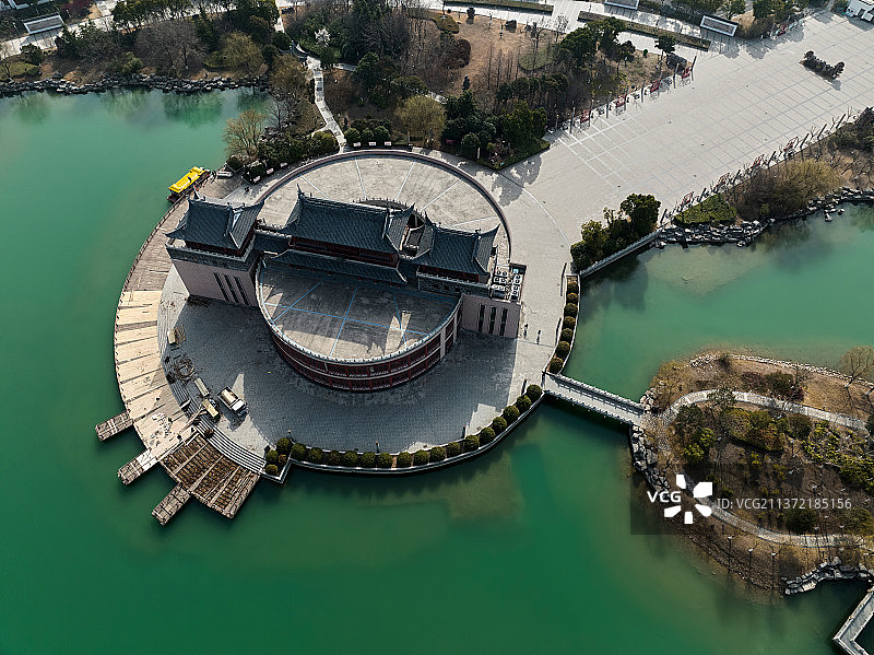 灵璧奇石文化园图片素材