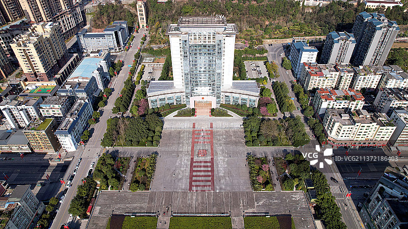 巴中城市风光图片素材