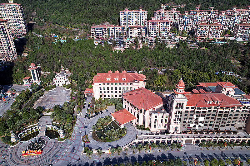 巴中城市风光图片素材