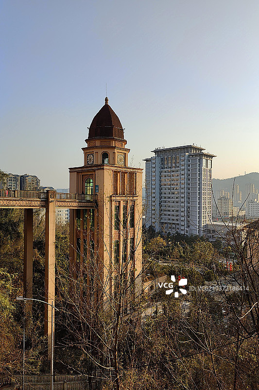 巴中城市风光图片素材