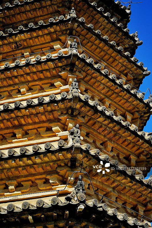 银山塔林图片素材